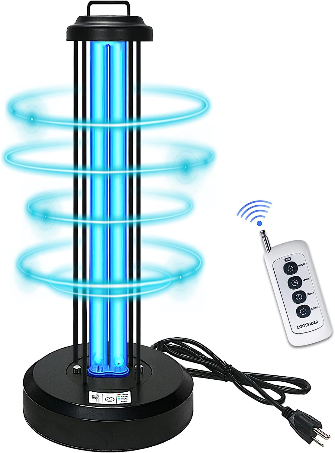 COOSPIDER UV Light Sanitizer 38 Watts UVC Germicidal [...]