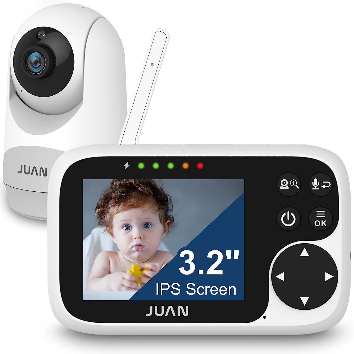 JUAN Video Baby Monitor with Camera and Audio - 3.2'' [...]