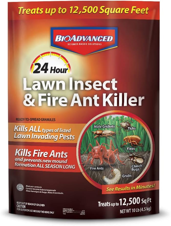 BioAdvanced 24 Hour Lawn Insect & Fire Ant Killer, [...]