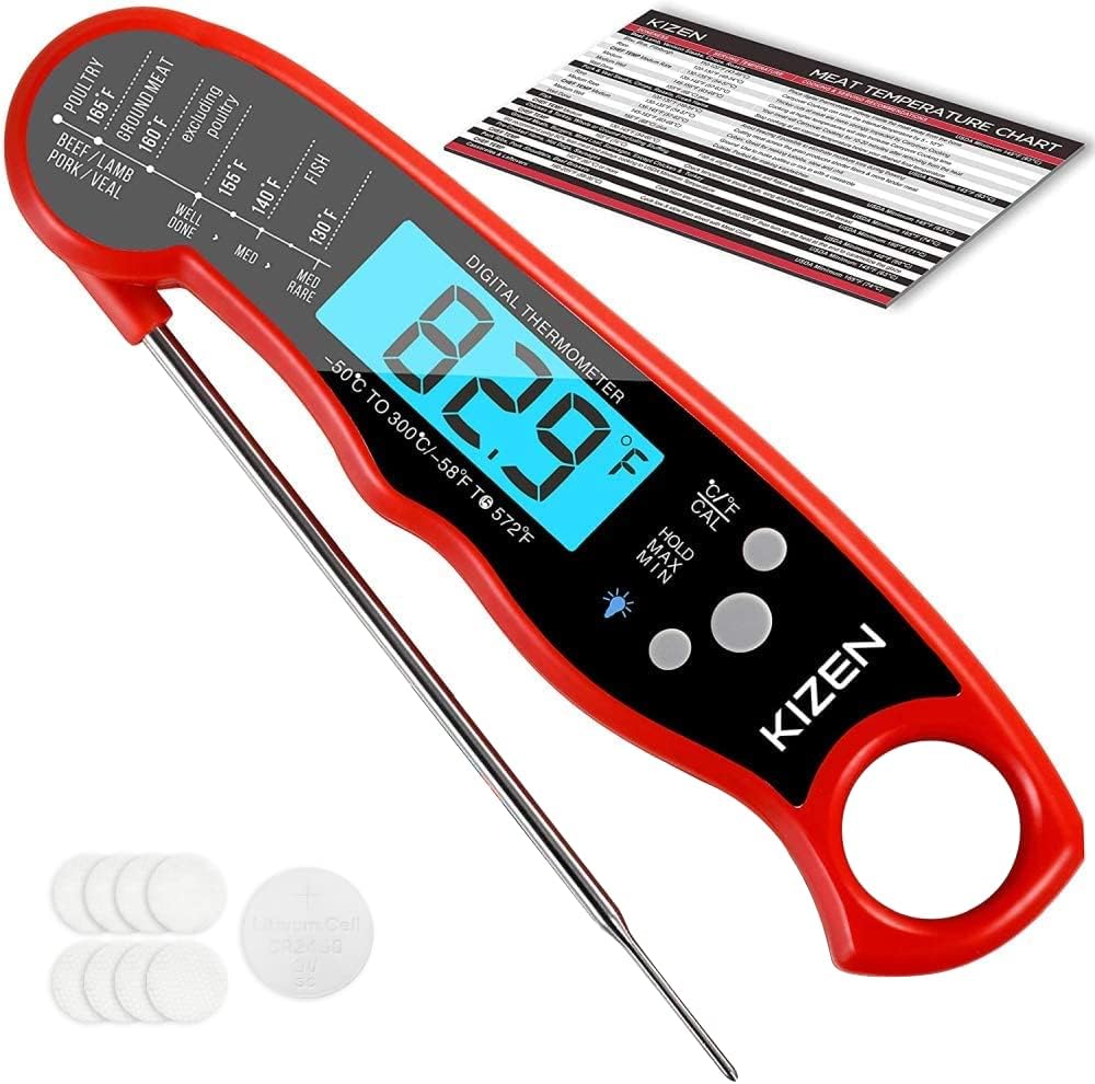 KIZEN Digital Meat Thermometer with Probe - Instant [...]