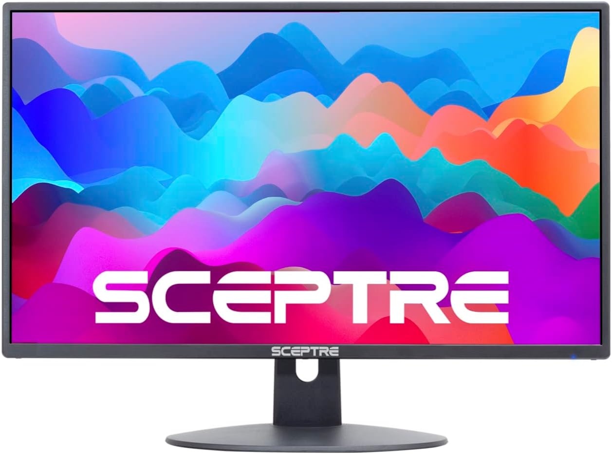 Sceptre New 22 Inch FHD LED Monitor 75Hz 2X HDMI VGA [...]