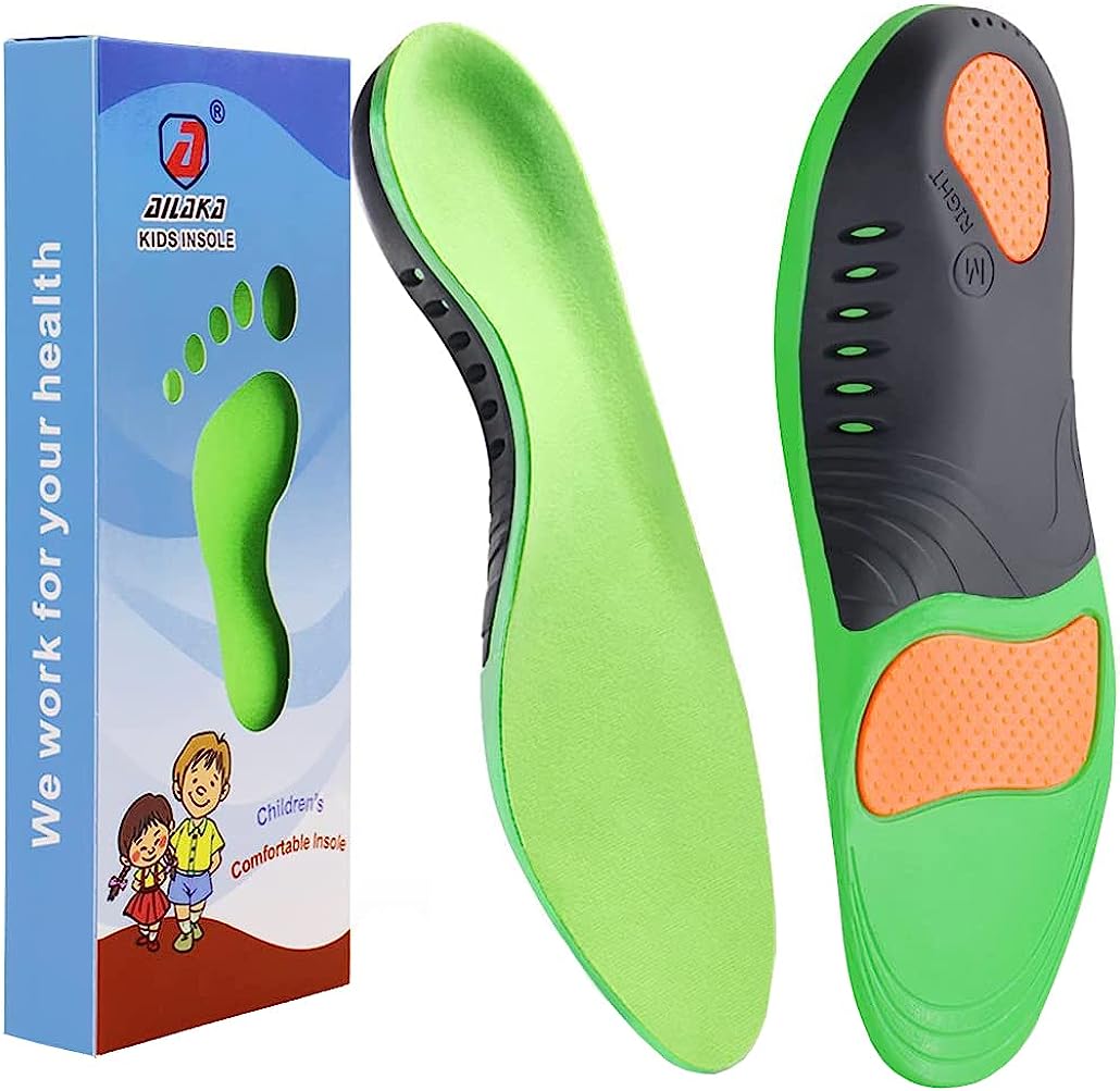 Ailaka Kids Orthotic Arch Support Shoe Insoles, [...]