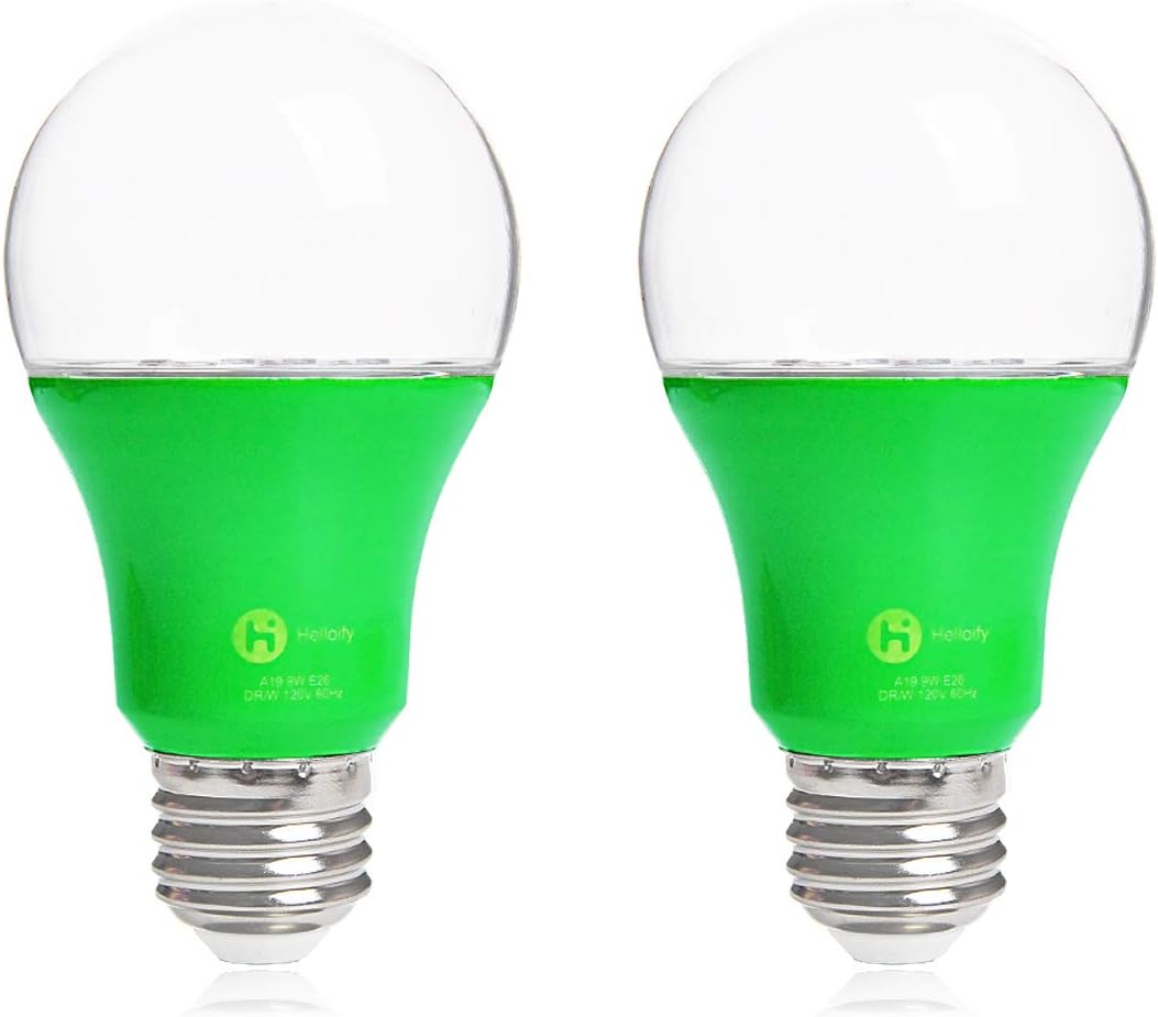 helloify A19 LED Plant Grow Light Bulb, 9W, Equivalent [...]