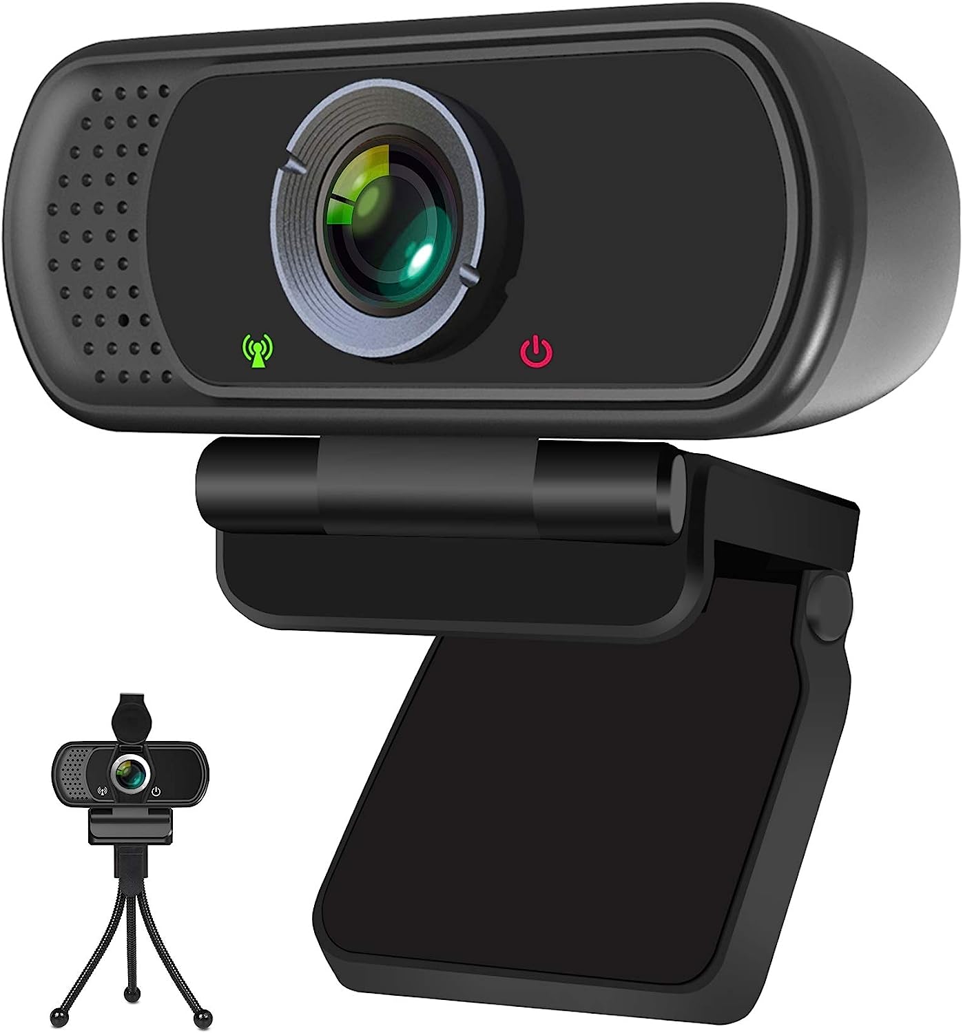 Webcam, HD Webcam 1080P with Privacy Shutter and [...]