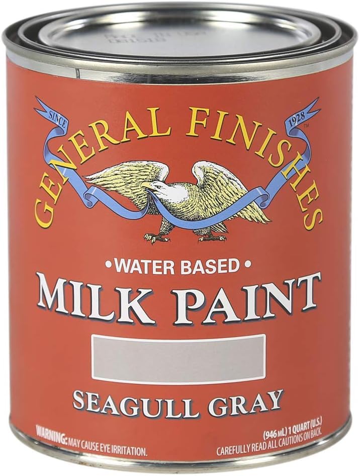 General Finishes Water Based Milk Paint, 1 Quart, [...]