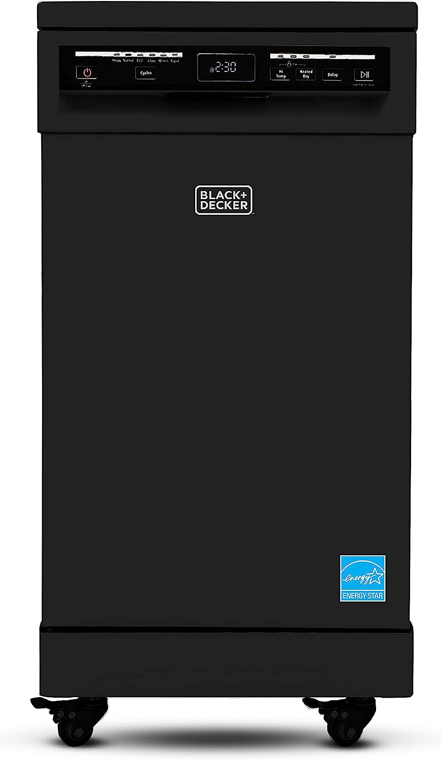 BLACK+DECKER Portable Dishwasher, 18 inches Wide, 8 [...]