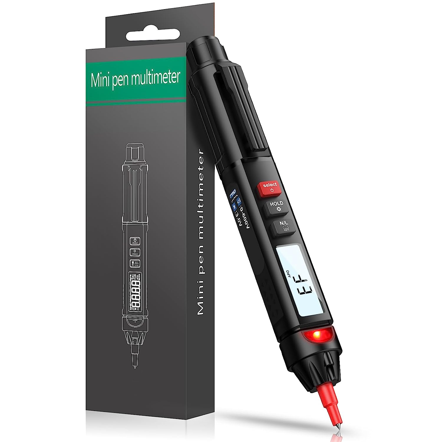 ALLmeter 6000 Counts Pen Type Digital Multimeter [...]