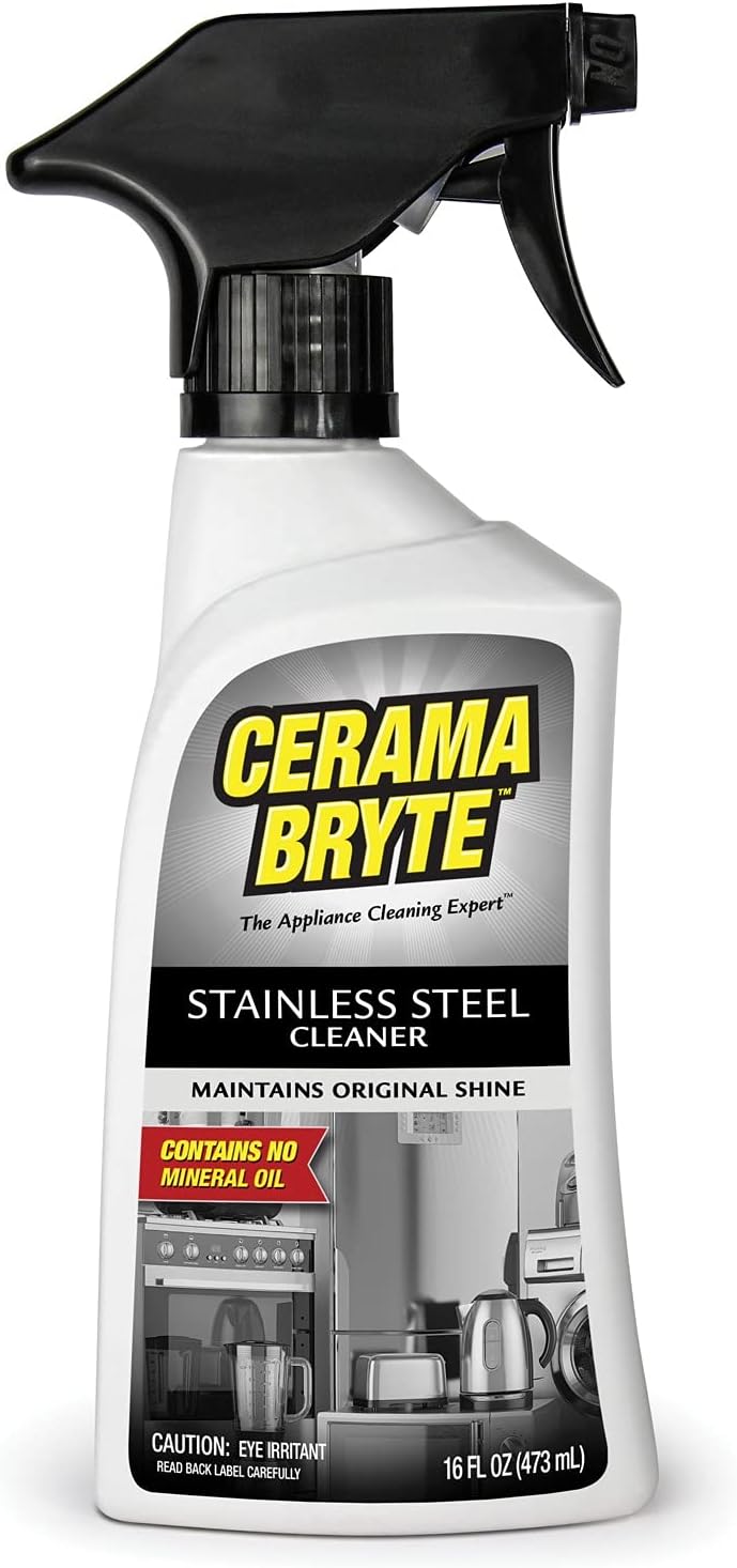 Cerama Bryte Stainless Steel Polish Spray, Streak-Free [...]