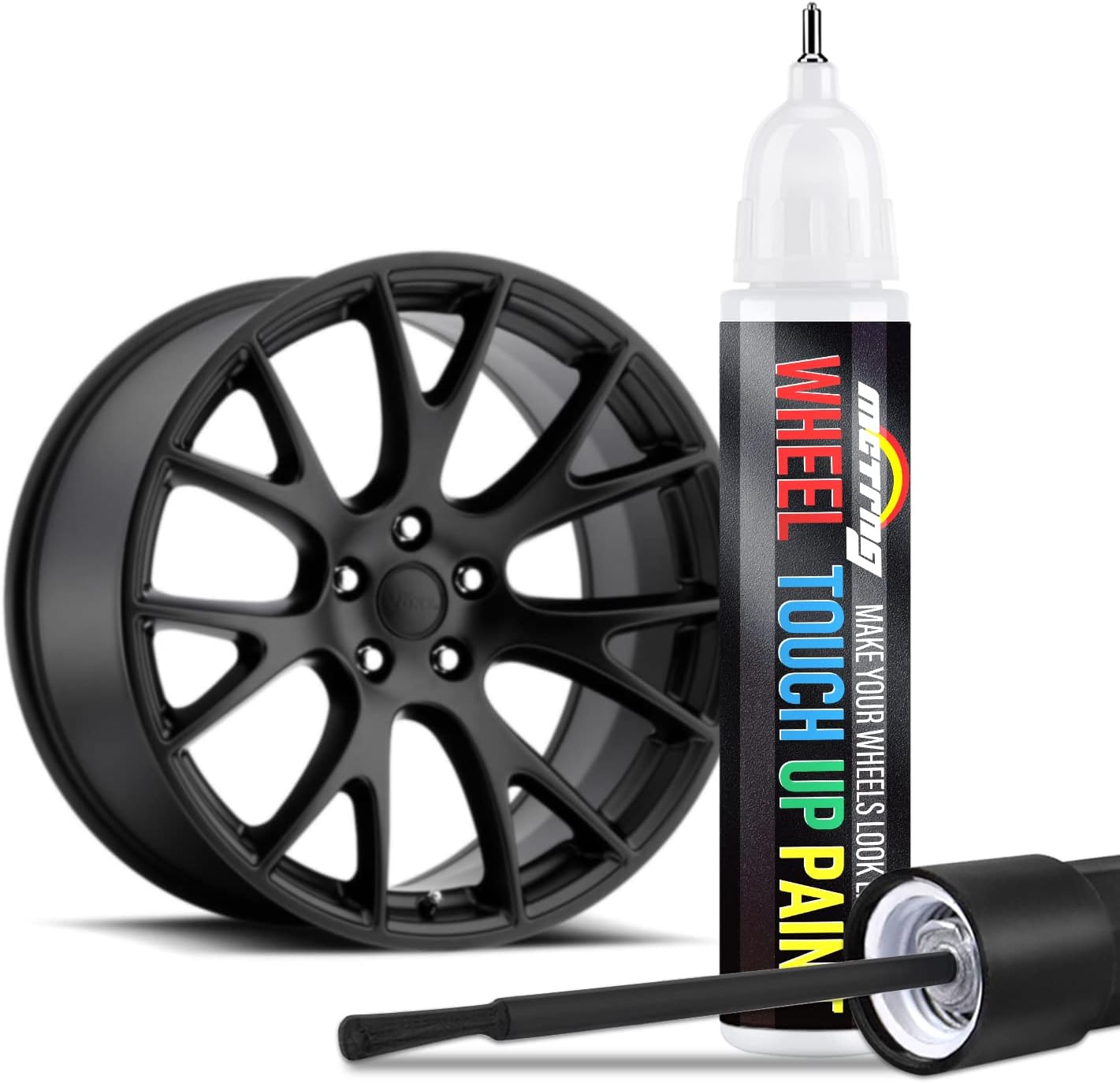 Black Rim Touch Up Paint, Wheel Repair Kit for Cars, [...]