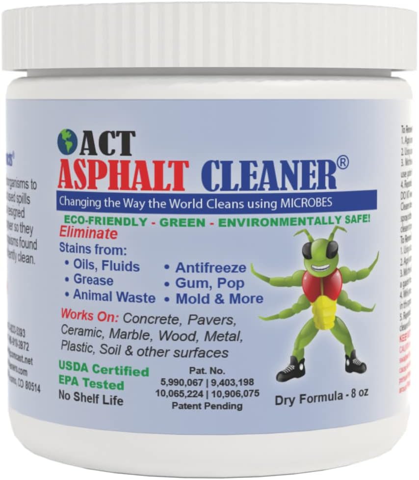 ACT Asphalt Cleaner (8OZ.,)