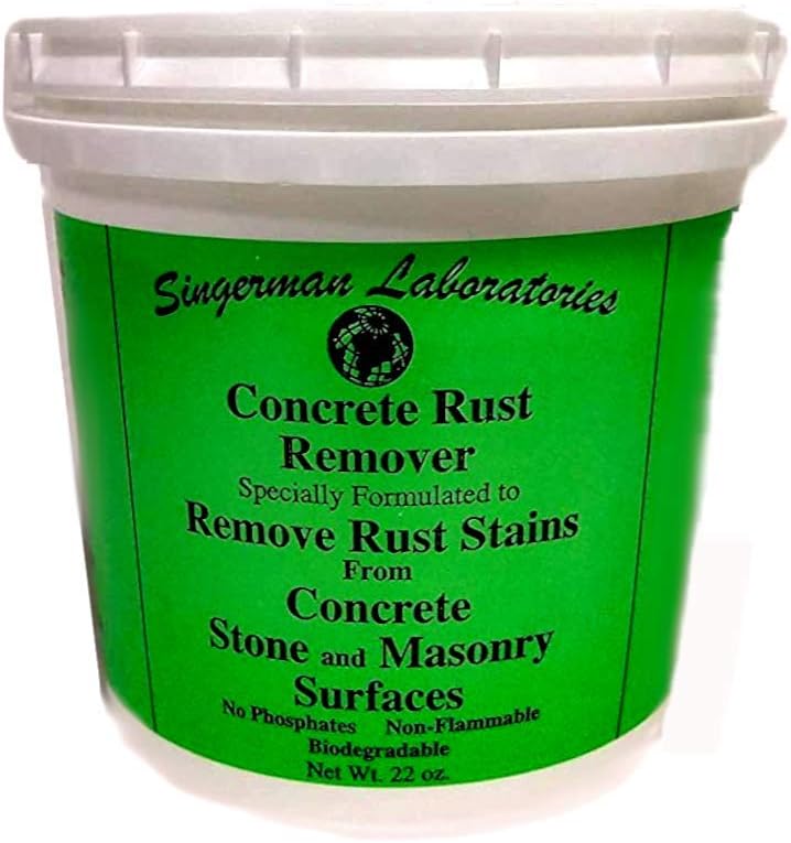 Singerman Laboratories Rust Remover for Concrete (22 [...]
