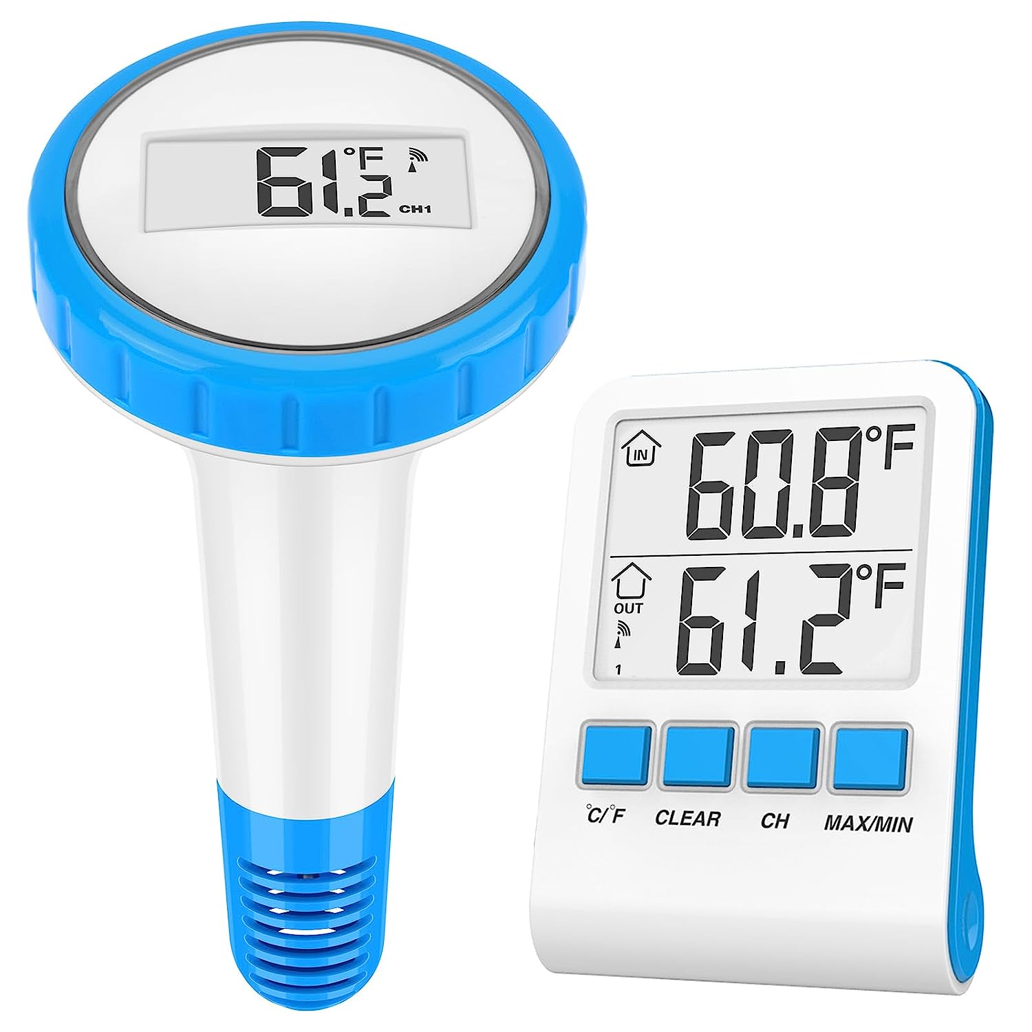 Digital Pool Thermometer Floating Easy Read, Wireless [...]