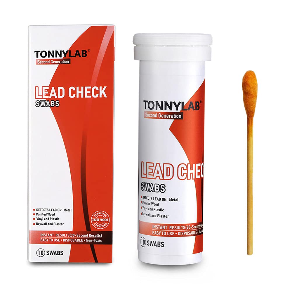 Second Generation TONNYLAB Lead Test Kit,Test for Lead [...]