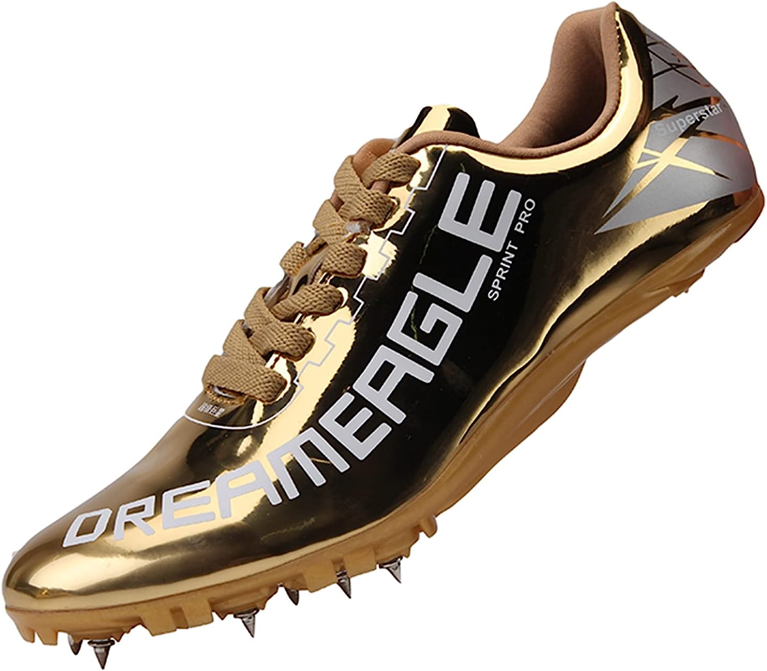 TURAFO Mens Track and Field Shoes Teenagers Spikes [...]