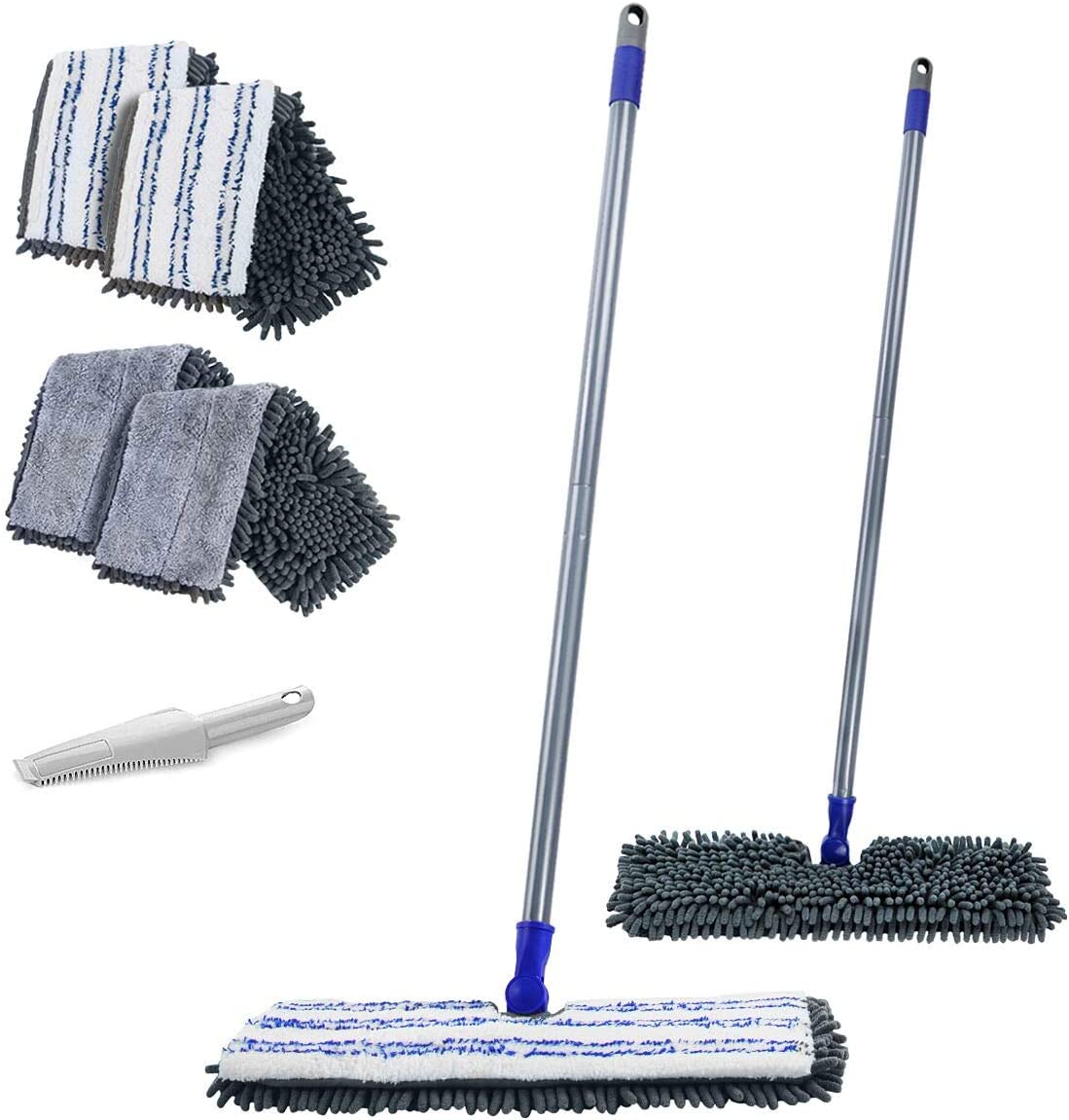 MASTERTOP Two Sided Dust Mop Floor Cleaning System - [...]