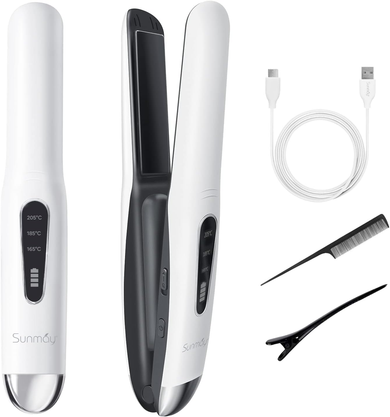Sunmay Voga Cordless Hair Straightener and Curler 2 in [...]