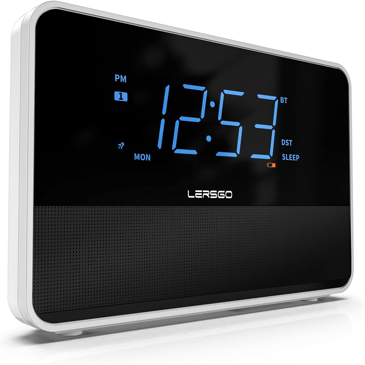 LERSGO Alarm Clock Radio Bluetooth V5.0 Speaker with [...]