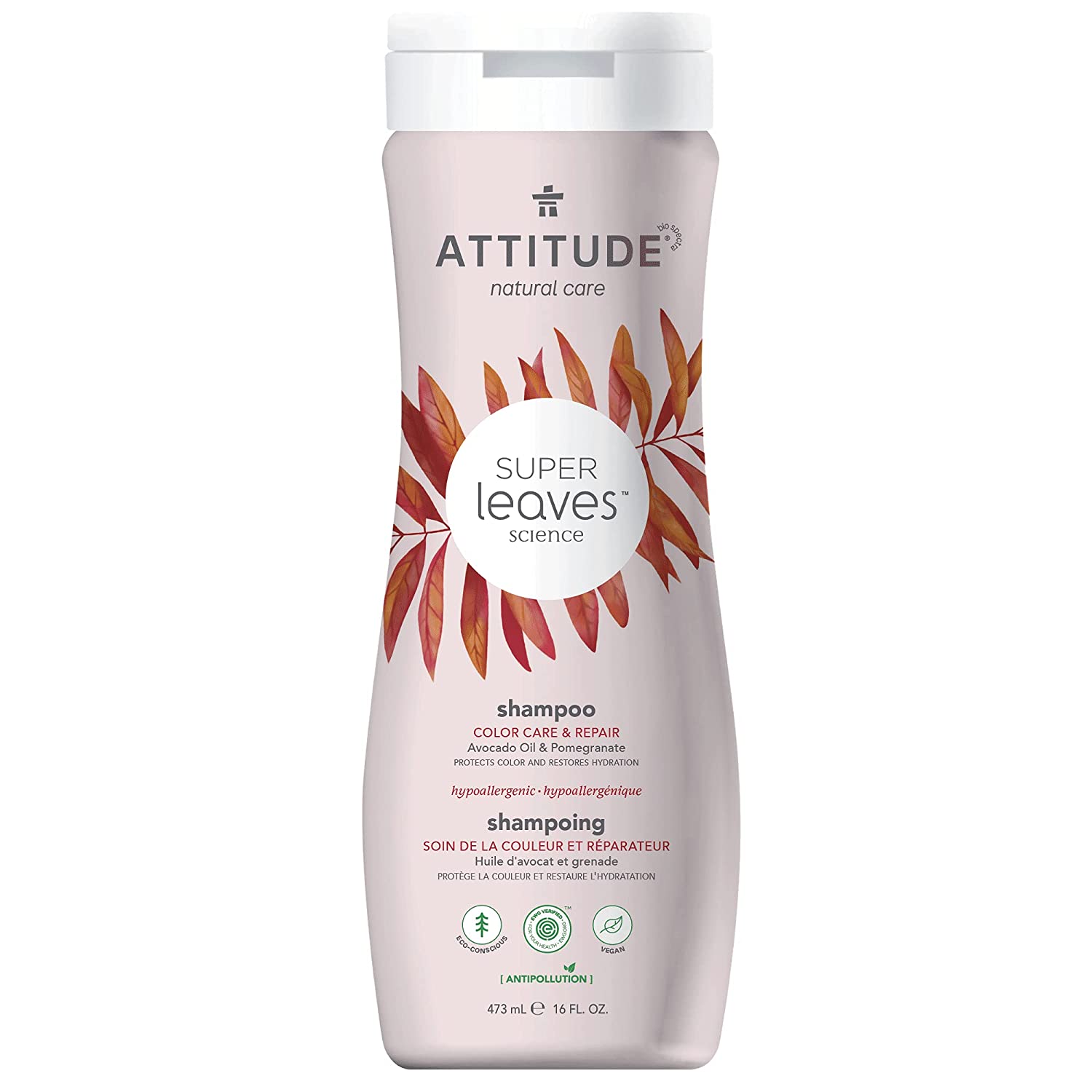 ATTITUDE Natural Shampoo for Color-Treated Hair, [...]