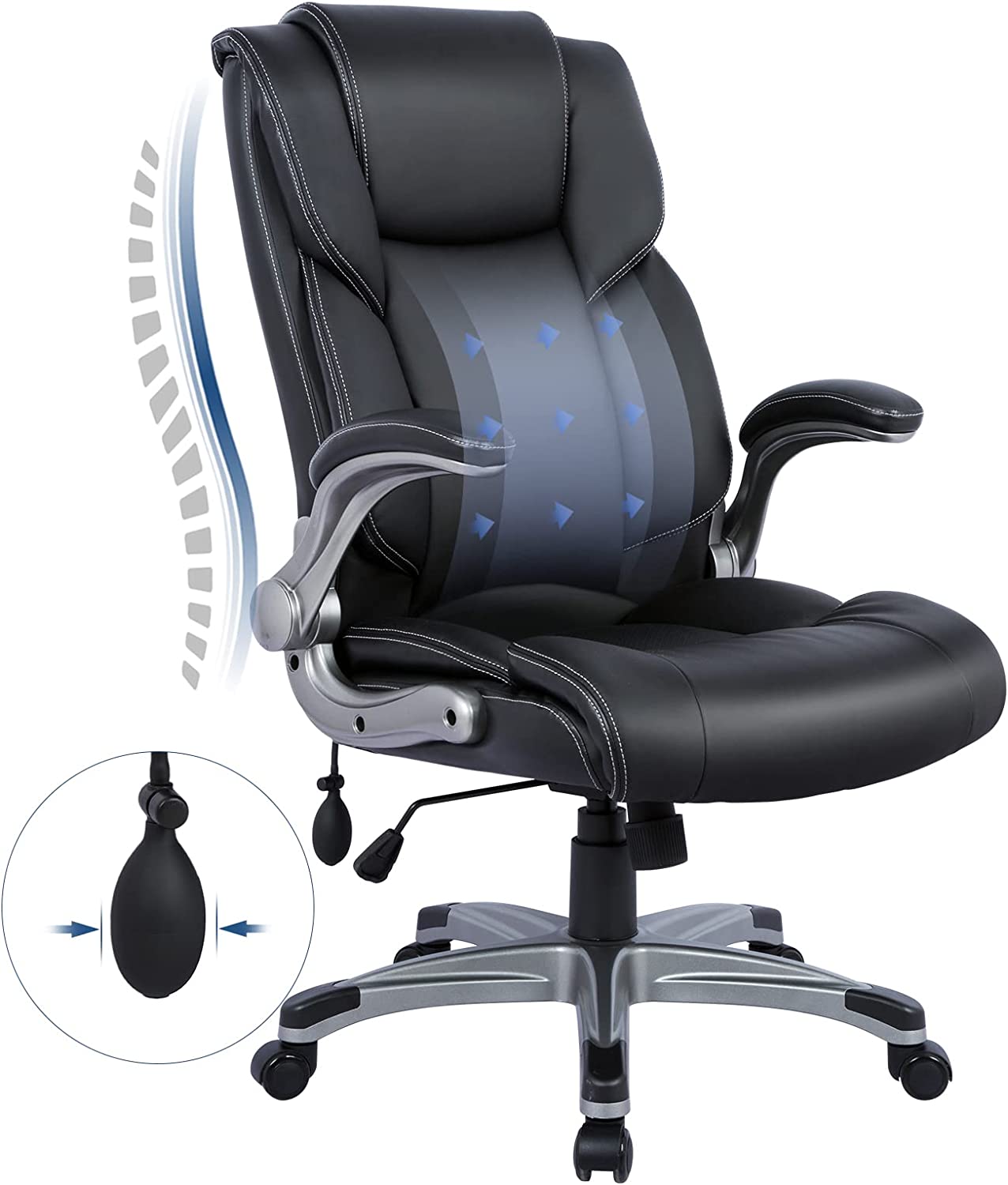 High Back Executive Office Chair- Ergonomic Home [...]
