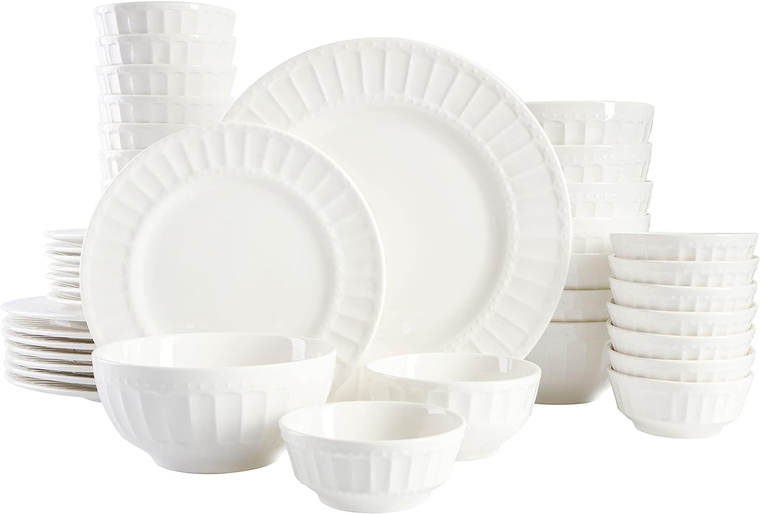 Gibson Home Zen Buffet Porcelain Dinnerware Set, [...]