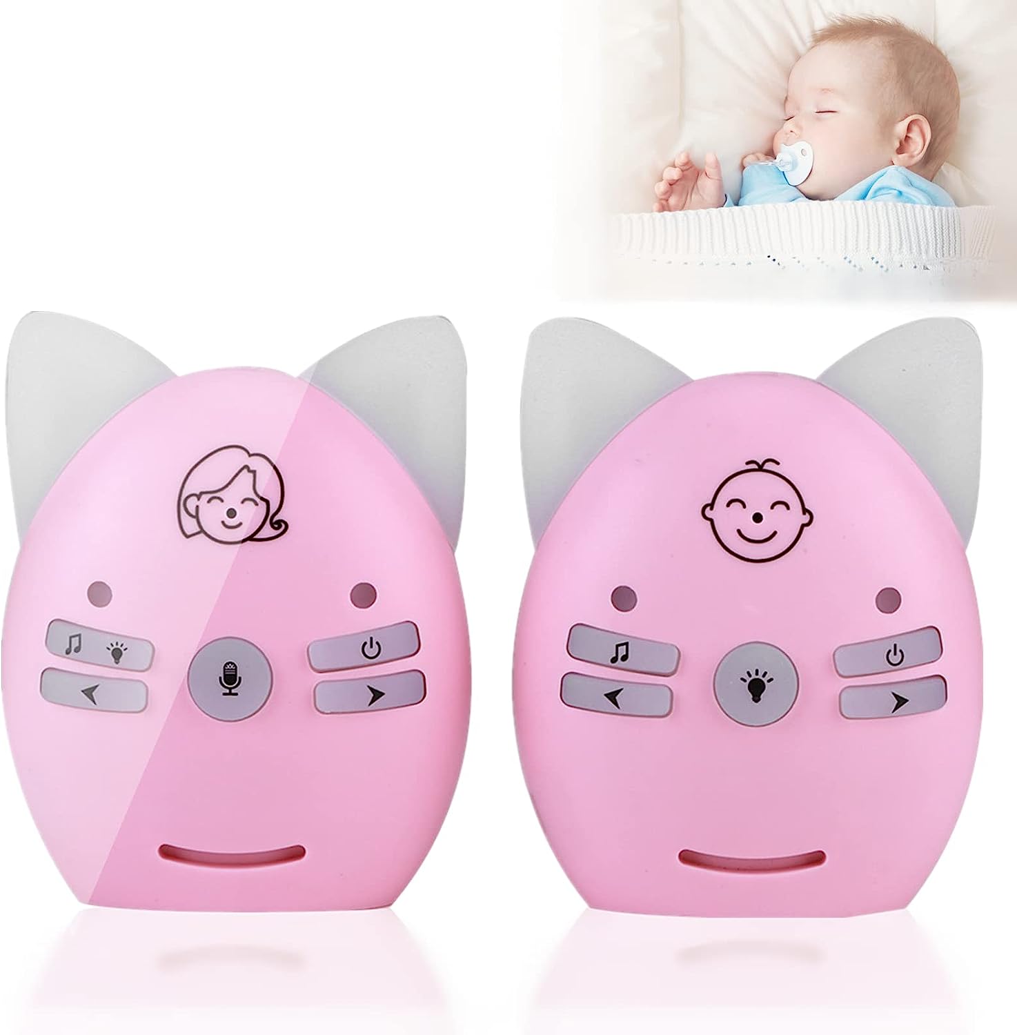 2.4GHz Audio Baby Monitor, Wireless Digital Baby [...]