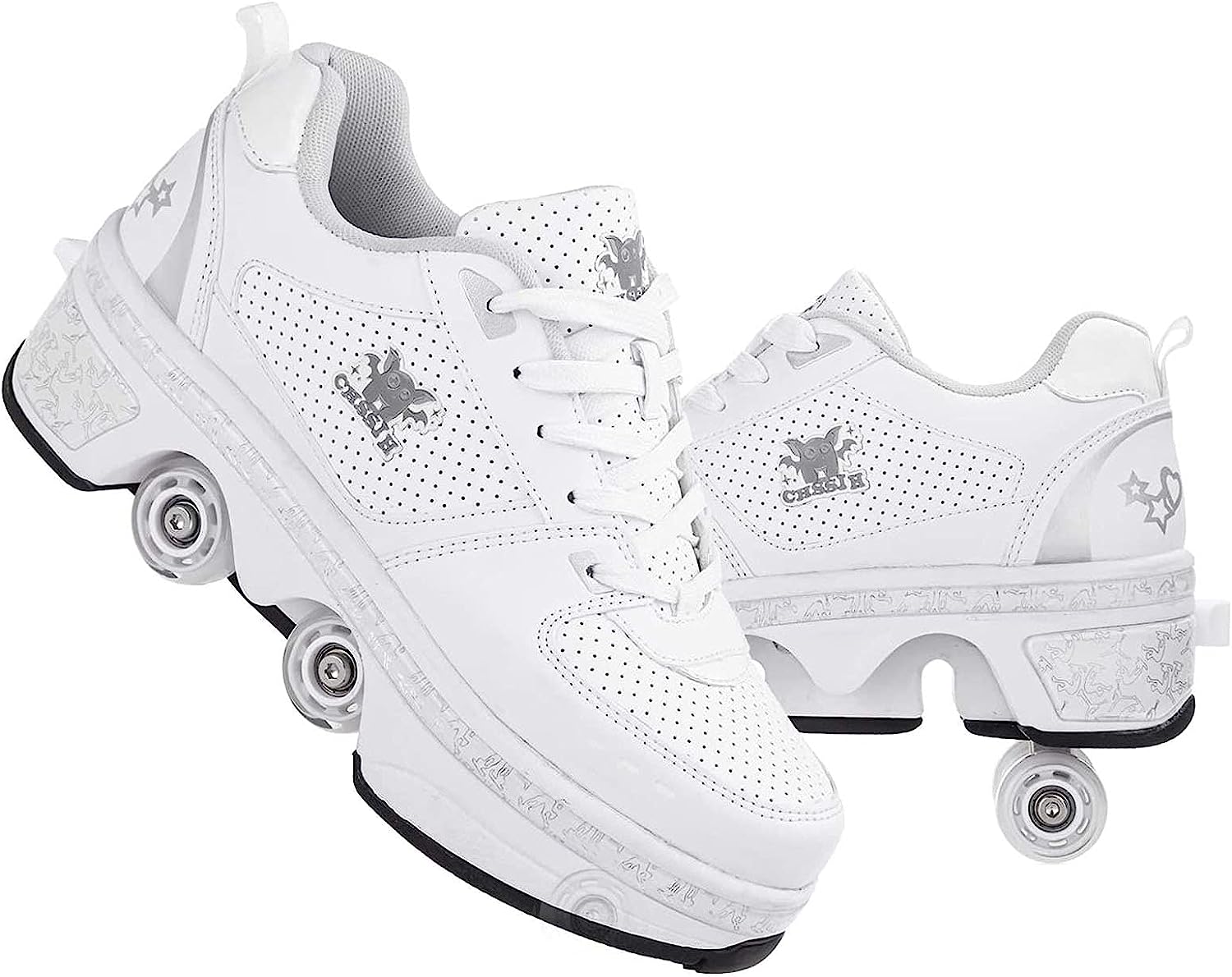 Roller Skates for Women Outdoor,Parkour Shoes with [...]