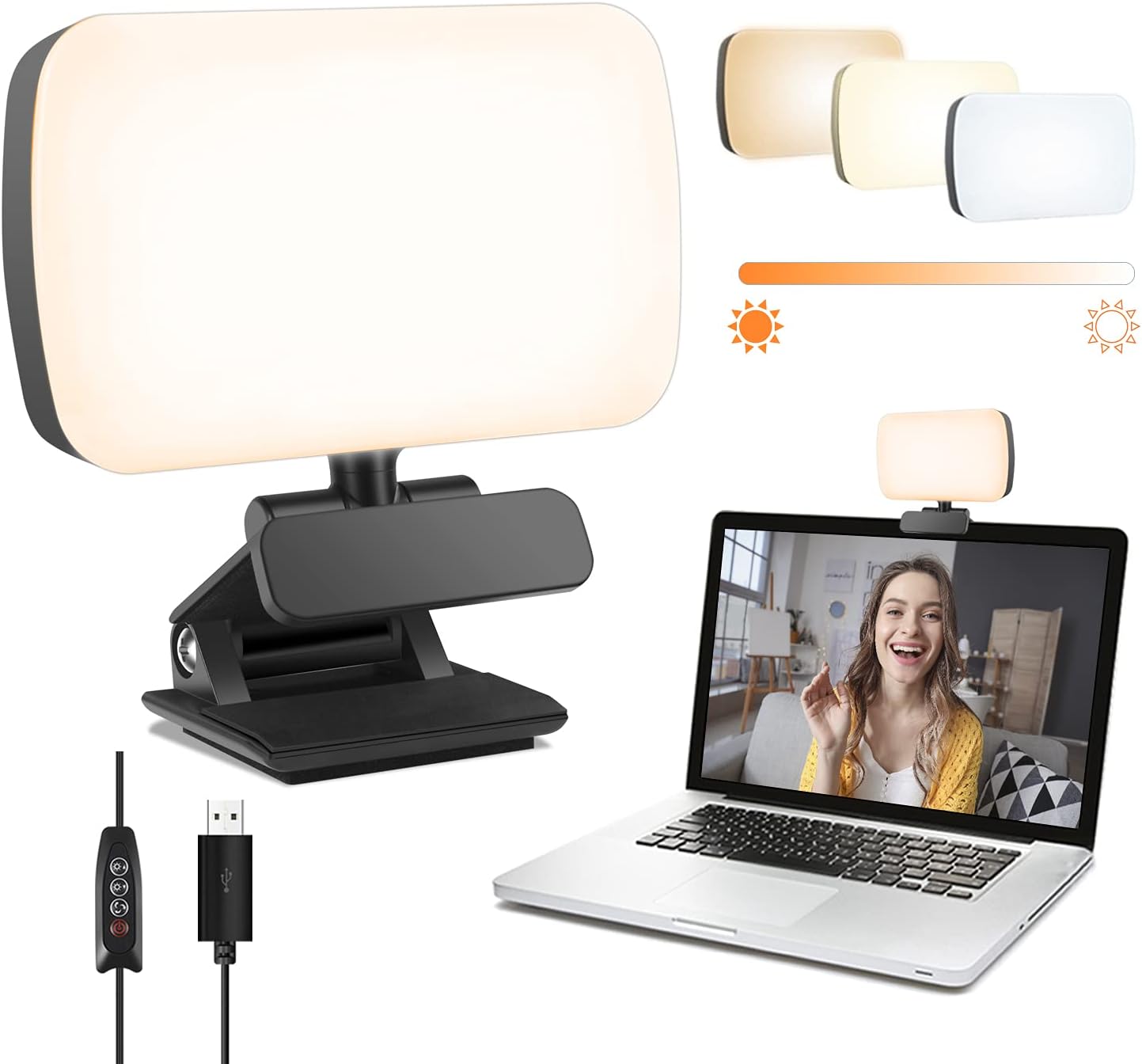 Video Conference Lighting, Webcam Lighting for Remote [...]