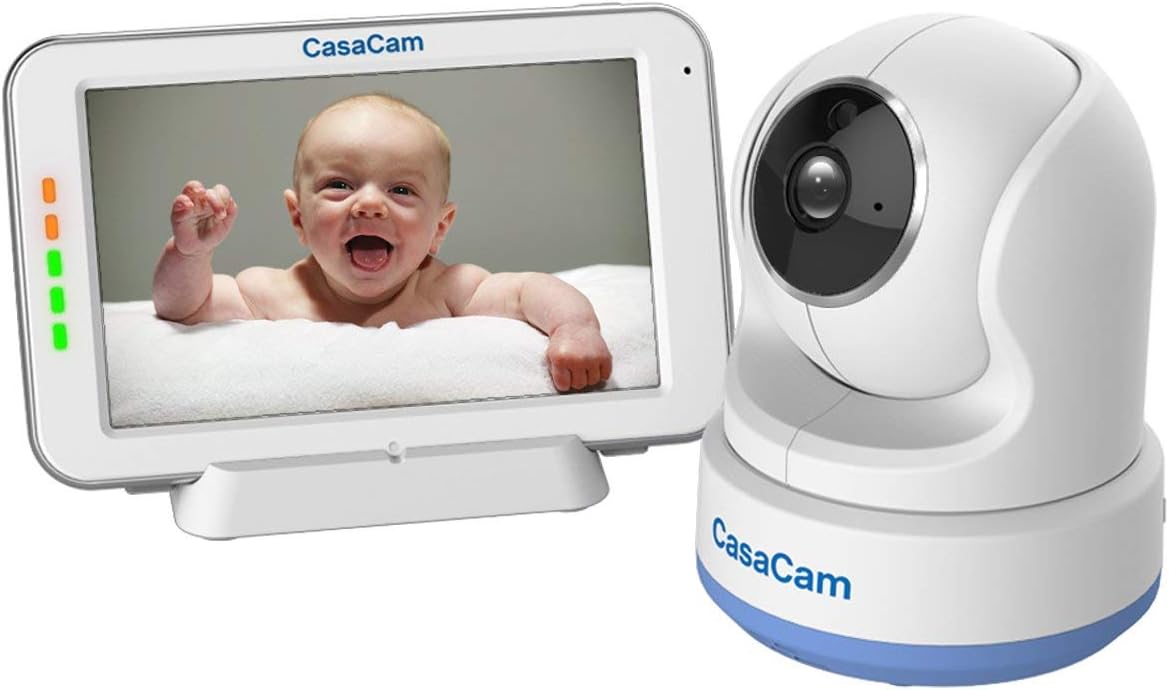 CasaCam BM200 Video Baby Monitor with 5