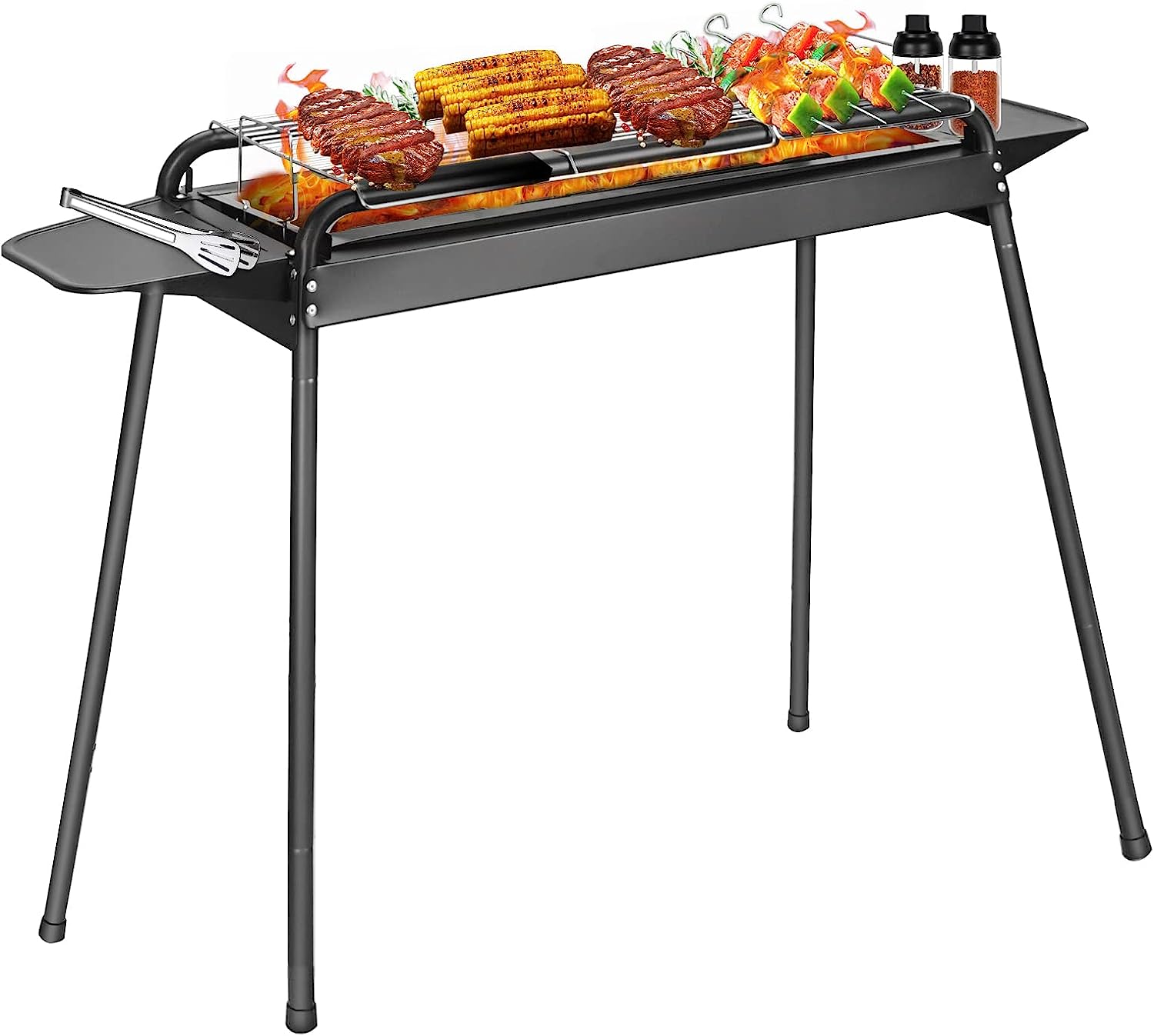 TANGME Portable Charcoal Grills Height Adjustable [...]