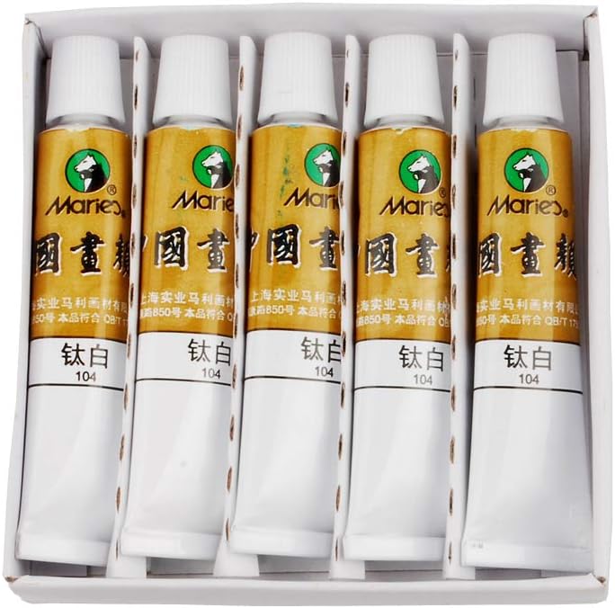 NWFashion 12ML Chinese Painting Color Tubes Watercolor [...]