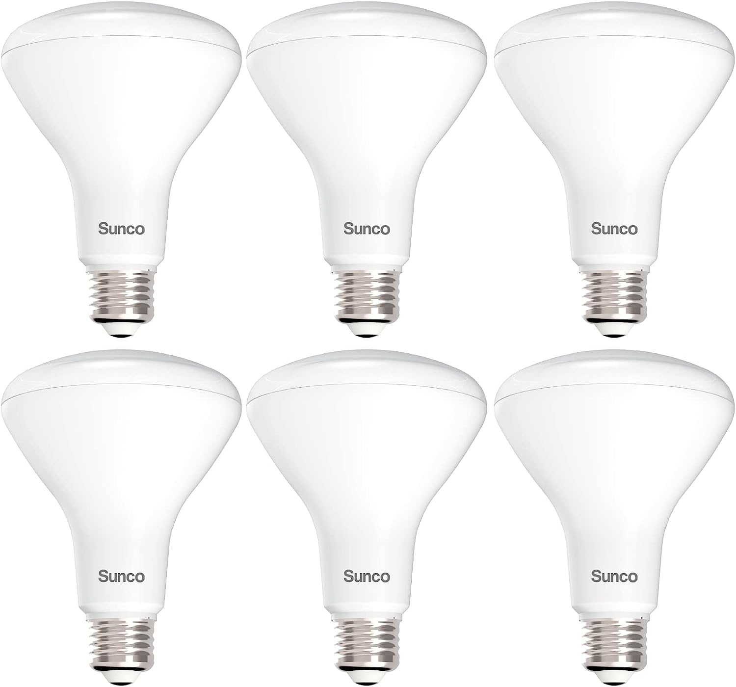 Sunco 6 Pack BR30 Light Bulb LED Indoor Flood Lights [...]