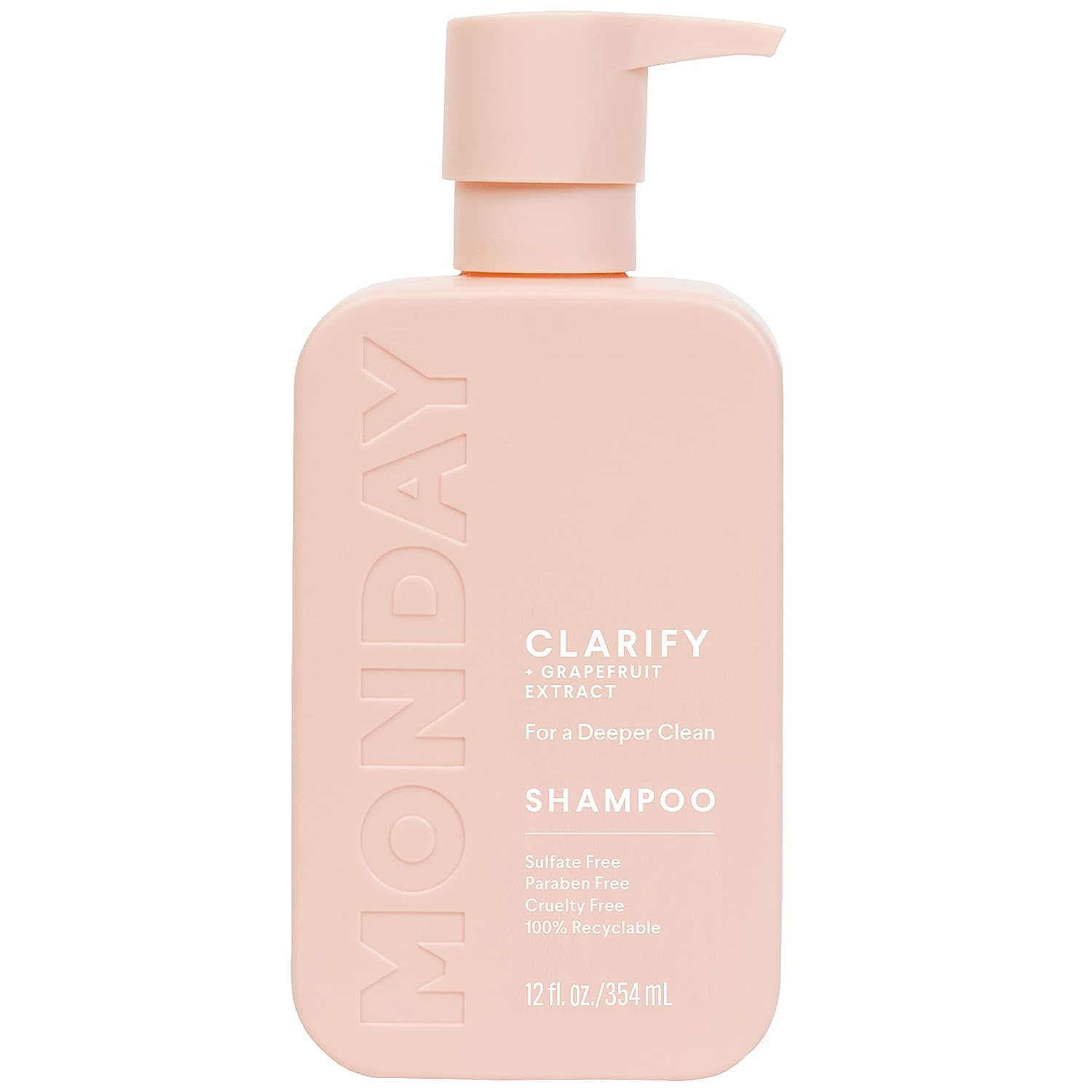 MONDAY HAIRCARE Clarify Shampoo 12oz for Oily Hair, [...]