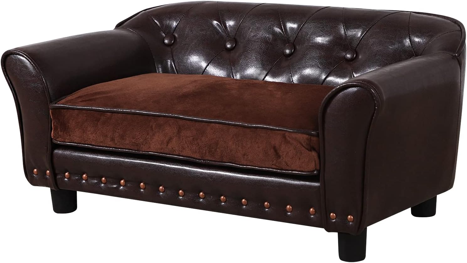 Dog Couch/Pet Sofa with Luxury PU Leather /Comfortable [...]