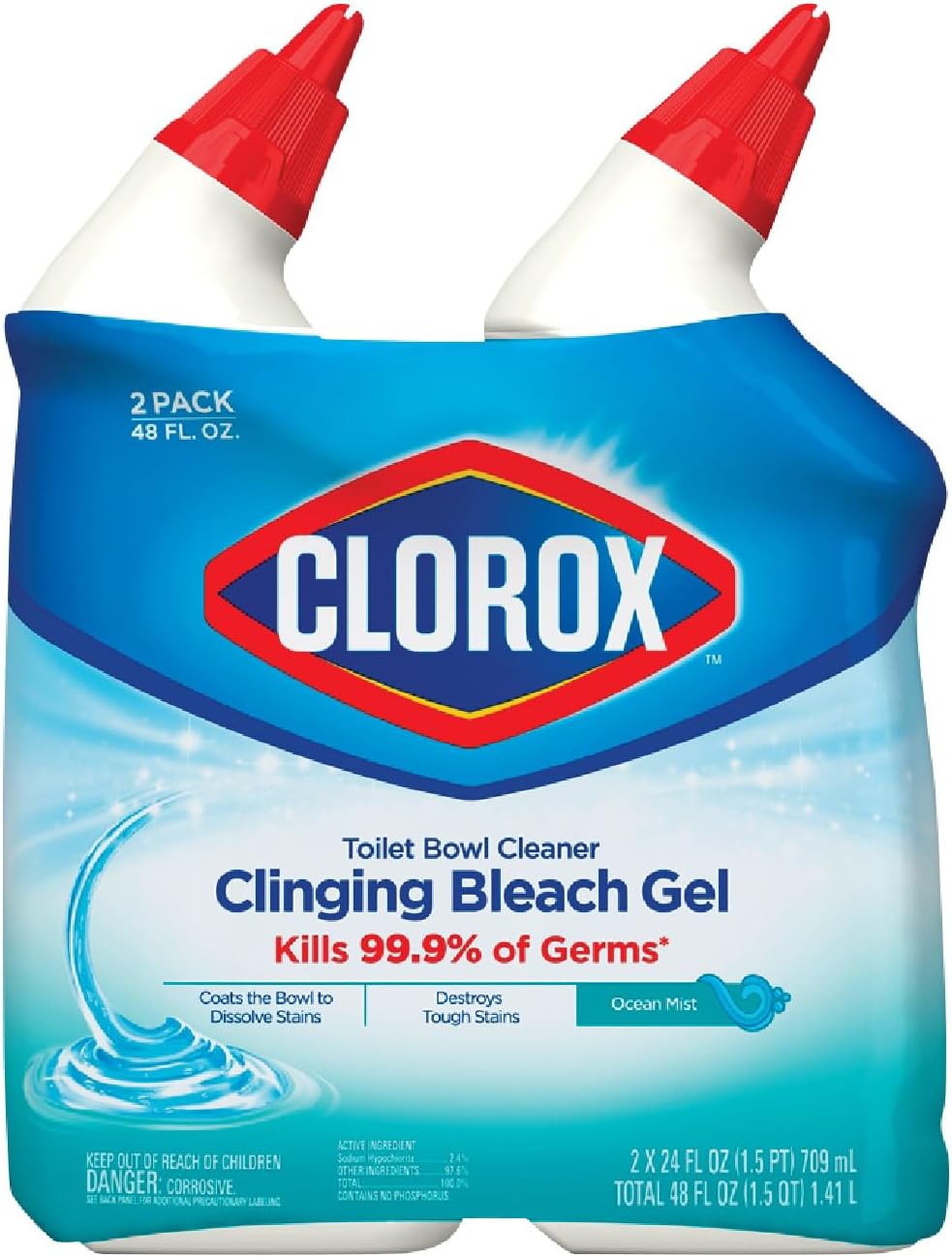 Clorox Toilet Bowl Liquid Disinfecting Cleaner with [...]