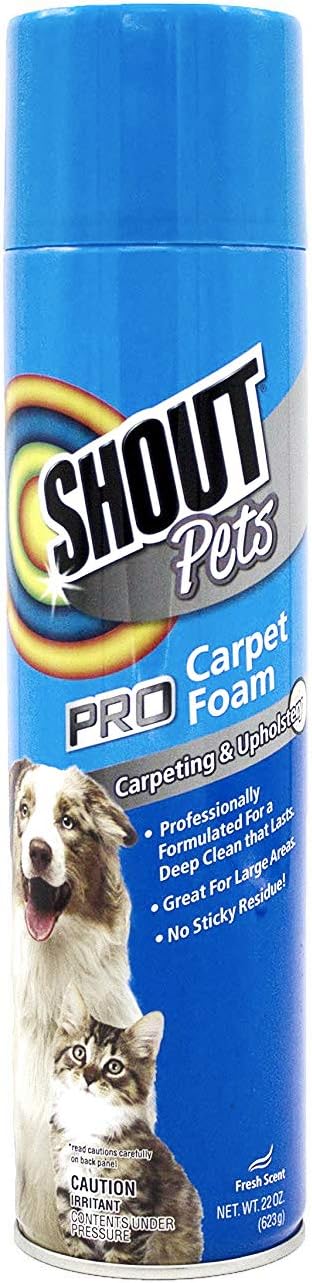 Shout for Pets Pro Strength Carpet Cleaning Foam | [...]