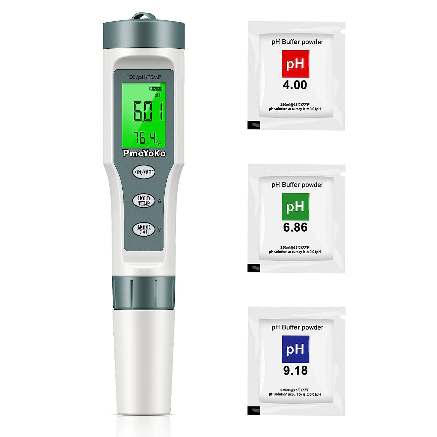 Digital pH/TDS Meter with ATC pH Tester, 3 in 1 0.01 [...]