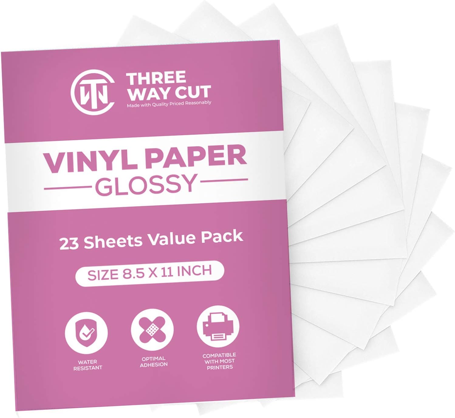 Printable Vinyl Sticker Paper Glossy for Inkjet [...]