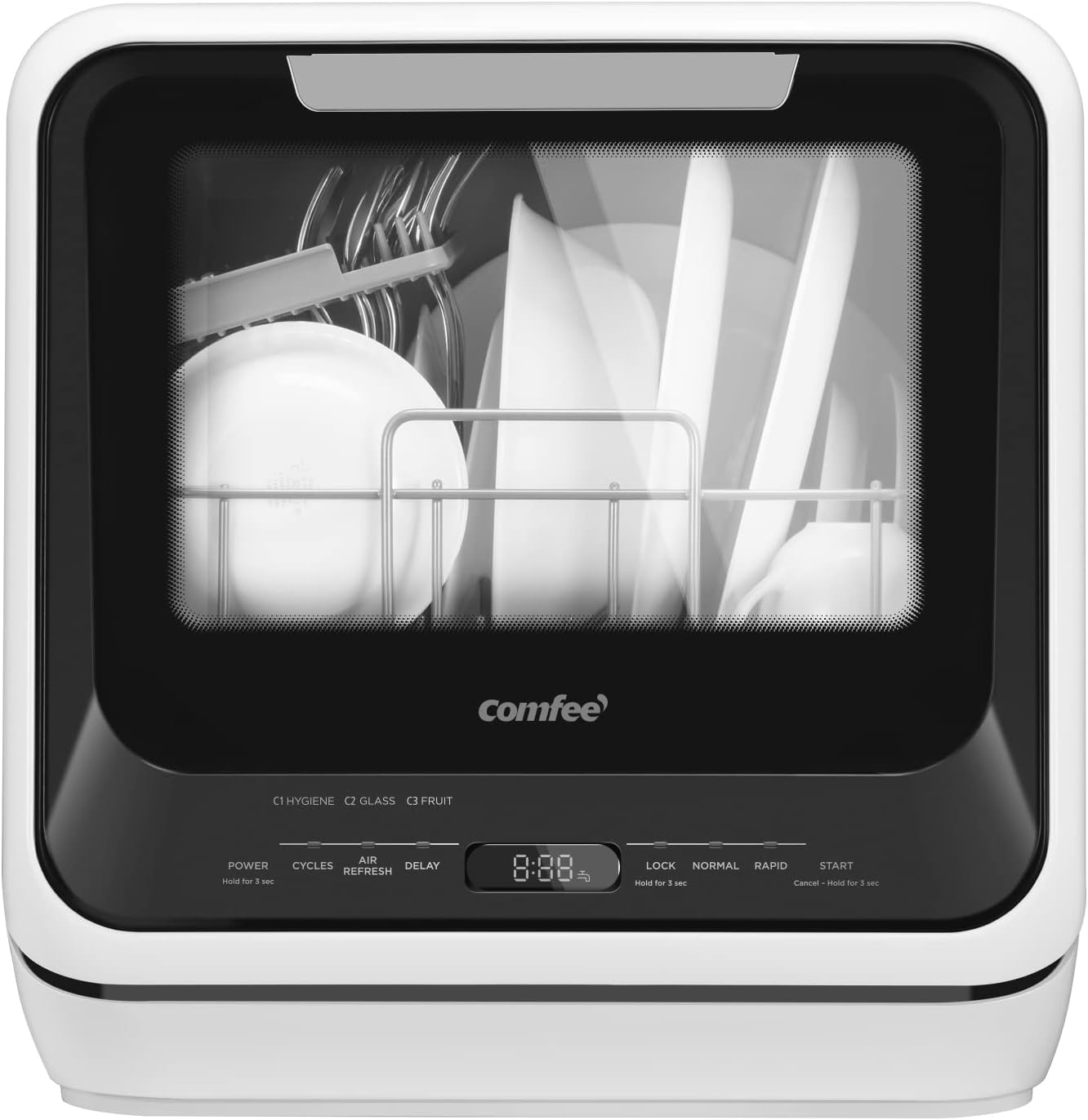 COMFEE' Portable Dishwasher Countertop, Mini [...]
