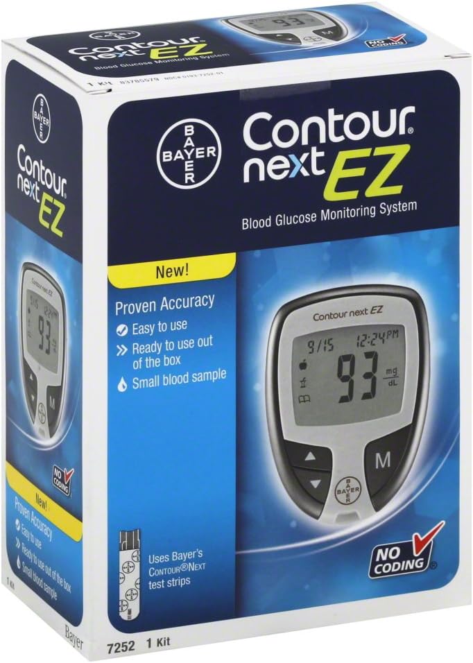 Ascensia The Contour Next EZ Blood Glucose Monitoring System
