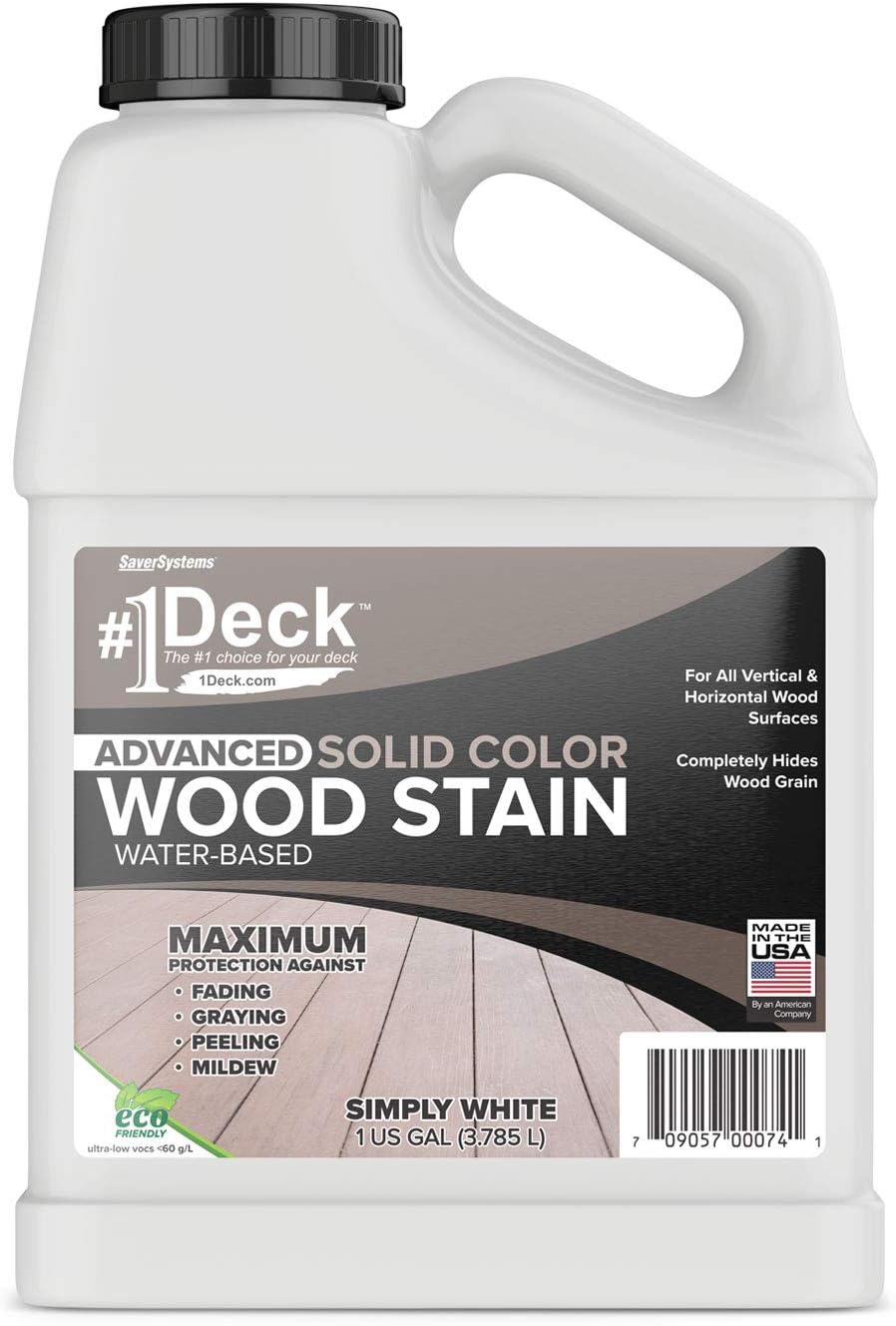 #1 Deck Wood Deck Paint and Sealer - Advanced Solid [...]