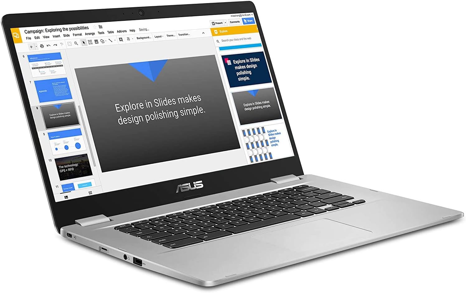 ASUS Chromebook C523NA , 15.6
