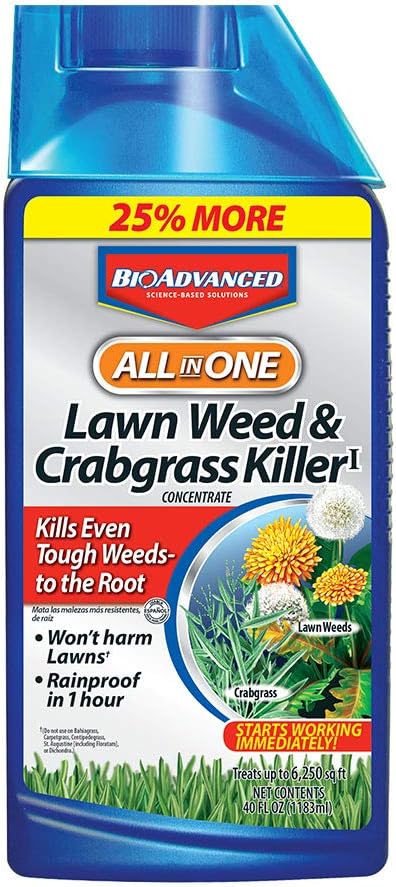 BioAdvanced All-In-One Lawn Weed and Crabgrass Killer [...]