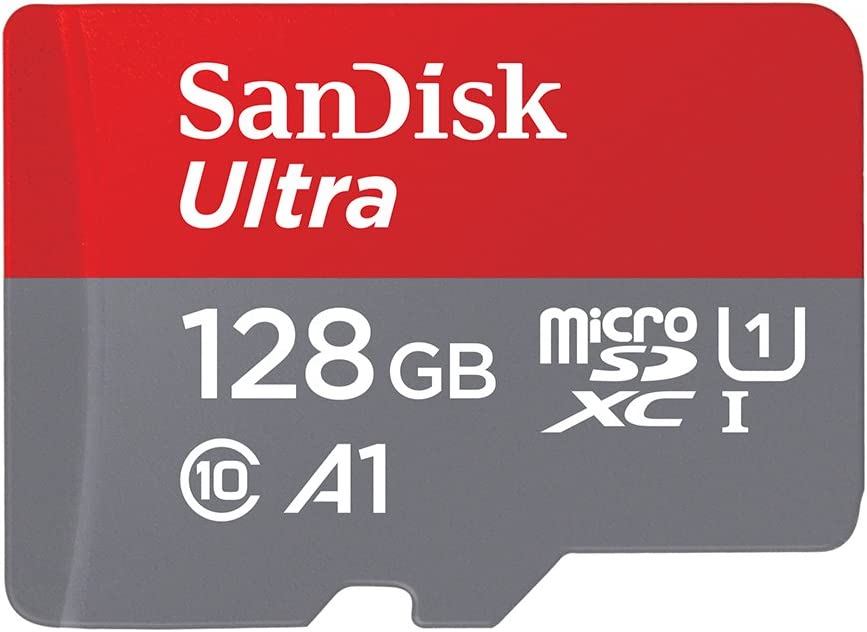 SanDisk 128GB Ultra microSDXC UHS-I Memory Card with [...]