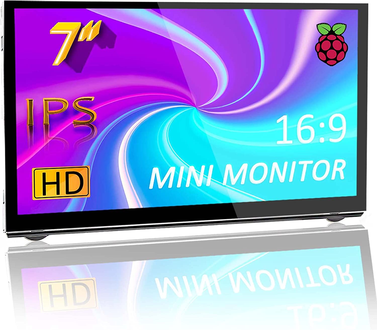 HAMTYSAN Raspberry Pi Mini Screen Monitor, 7 Inch [...]