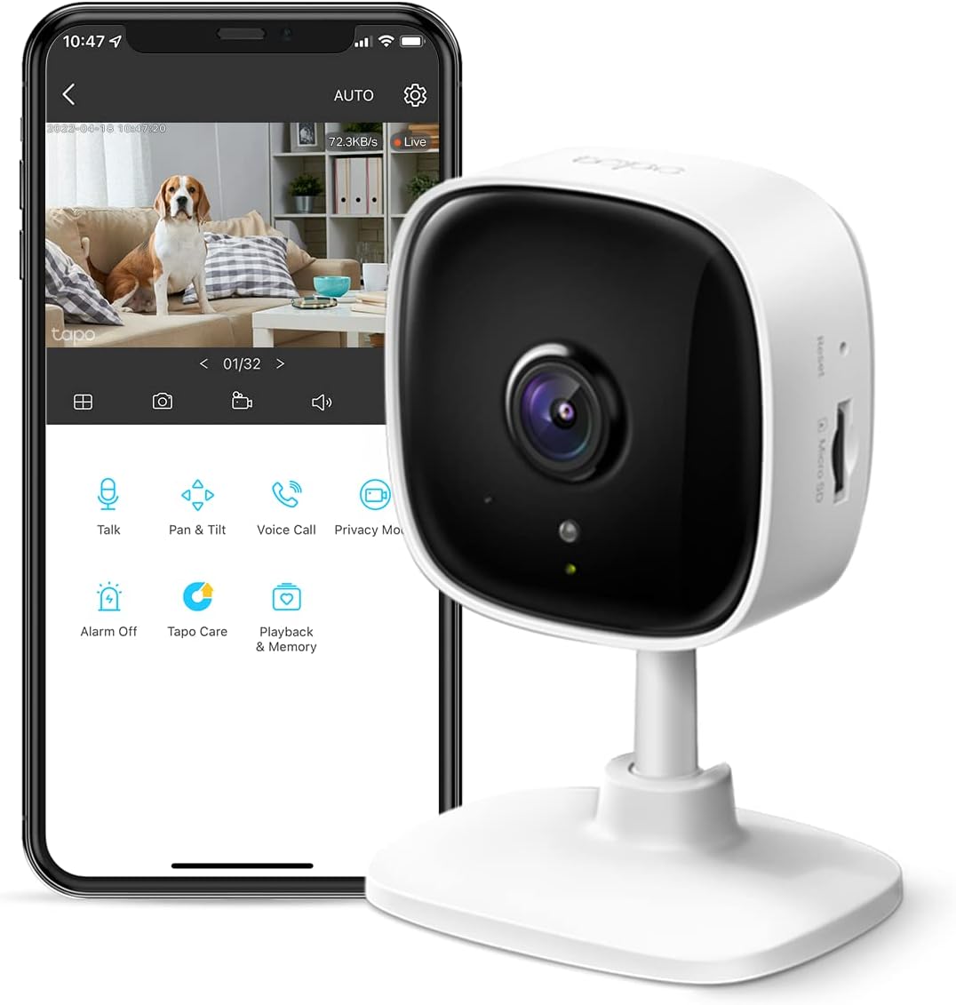TP-Link Tapo 1080P Indoor Security Camera for Baby [...]
