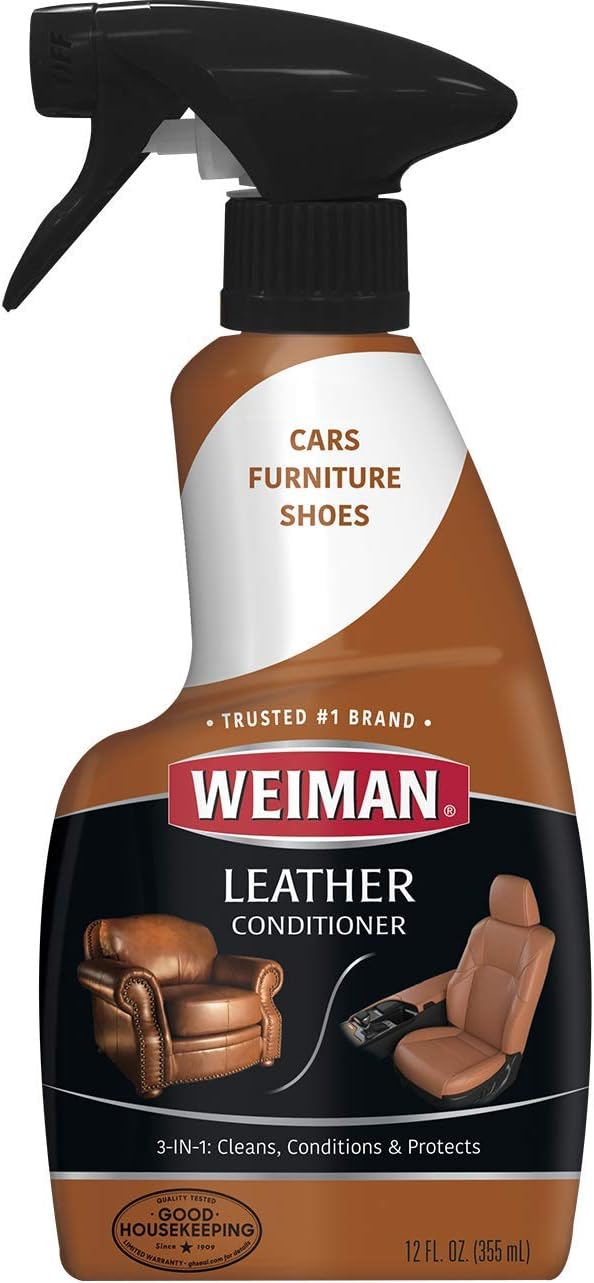 Weiman Leather Cleaner and Conditioner for Furniture - [...]