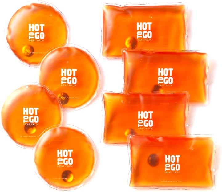 Hot to Go Reusable Heat Packs - Buy 4 Get 4 Free!
