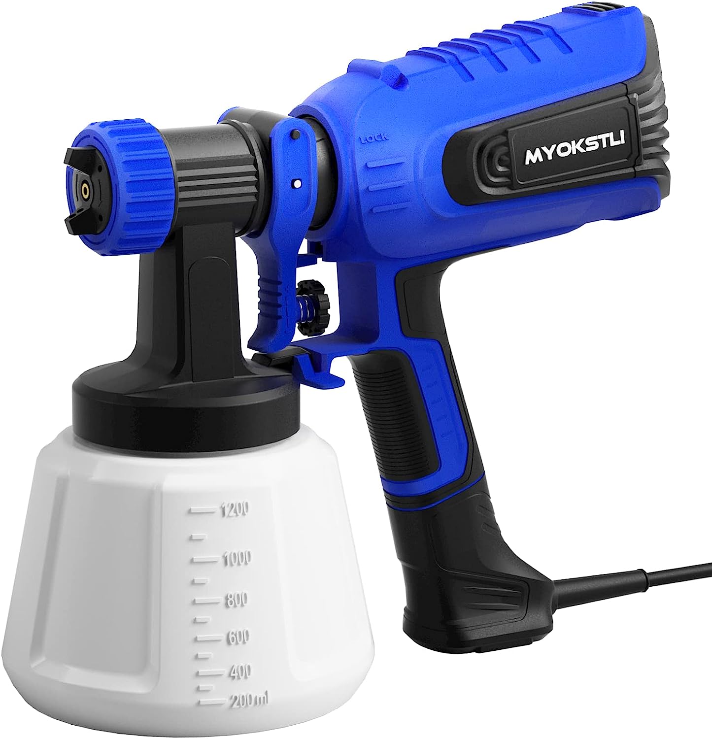 MYOKSTLI Paint Sprayer, 700W Spray Paint Gun with [...]