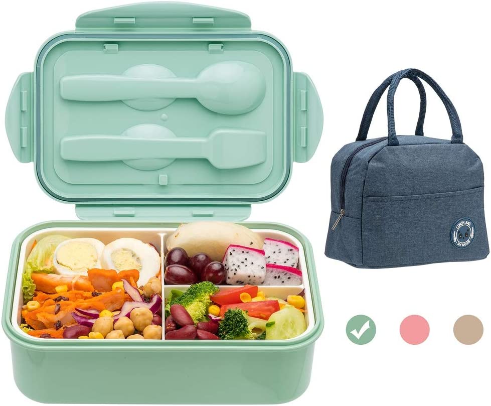 Bento Boxes for Adults, 1100 ML Bento Lunch Box For [...]