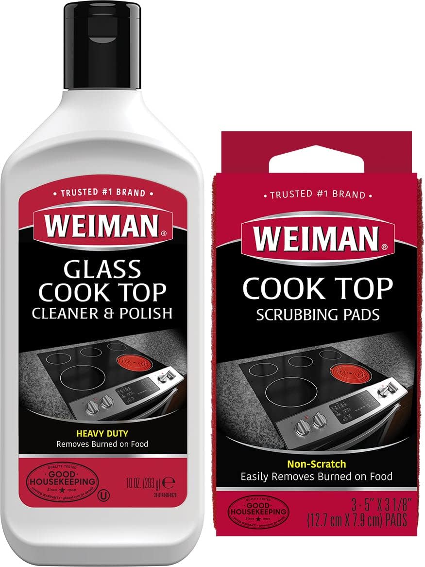 Weiman Ceramic and Glass Cooktop Cleaner - Heavy Duty [...]
